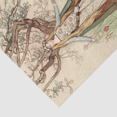 ストーリーブックカップルのヴィンテージ切り離し 薄葉紙 (詳細)