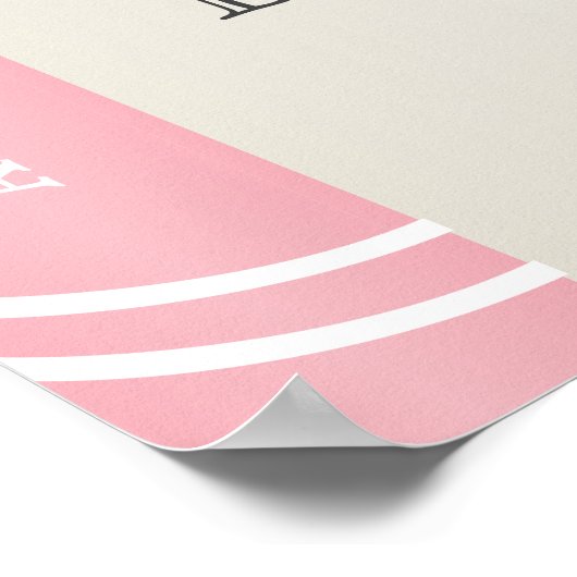 ストーリーブックカバーガールファースト誕生日へようこそ ポスター (角)