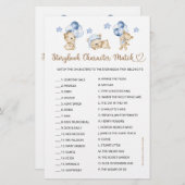 ストーリーブックキャラクターマッチベアーベアーベビーベイビーシャワー (正面/裏面)