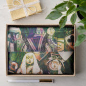 ストーリーブックキングおもしろいクイーンヴィンテージの切り離し 薄葉紙 (ギフト)