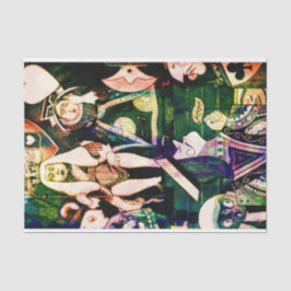 ストーリーブックキングおもしろいクイーンヴィンテージの切り離し 薄葉紙