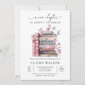 ストーリーブックコケット本新着章ベビーシャワー 招待状 (正面)