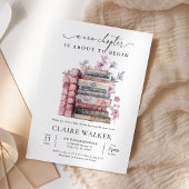 ストーリーブックコケット本新着章ベビーシャワー 招待状