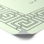 ストーリーブックサンライズを使用した肯定 ポスター (角)