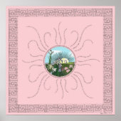 ストーリーブックサンライズを使用した肯定 ポスター (正面)