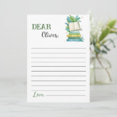 ストーリーブックタイムカプセルノートメッセージカード サンキューカード (スタンド正面)