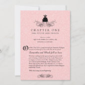 ストーリーブックチャーム | ブライダルシャワー 招待状 (正面)