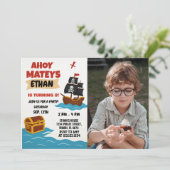 ストーリーブックトレジャーマップテーマ 子供へ 招待状 (スタンド正面)