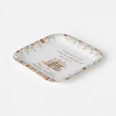 ストーリーブックニューチャプターブライダルシャワーパーティー ペーパープレート (傾斜あり)