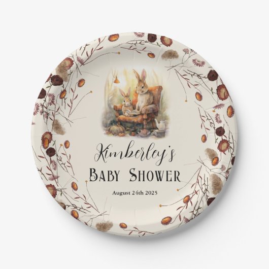 ストーリーブックニューチャプター赤ちゃんシャワークラシック物語 ペーパープレート (正面)