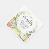 ストーリーブックニューチャプター赤ちゃんシャワー スタンダードランチョンナプキン (角)