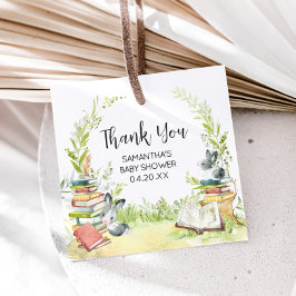 ストーリーブックニューチャプター赤ちゃんシャワー フェイバータグ