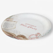 ストーリーブックニューチャプター赤ちゃんシャワー ペーパープレート (アングル)