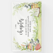 ストーリーブックニューチャプター赤ちゃんシャワー 横断幕 (縦)