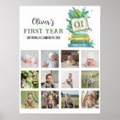 ストーリーブックフォトマイルストーンポスター ポスター (正面)