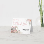 ストーリーブックブライダルシャワー サンキューカード (正面)