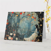 ストーリーブックプリンセスノートカード カード (黄色い花)