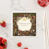 ストーリーブックプリンセスヴィンテージブリアバラパーティー スタンダードカクテルナプキン (インサイチュ)