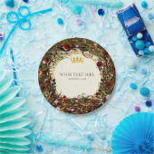 ストーリーブックプリンセスヴィンテージブリアバラパーティー ペーパープレート (パーティー)