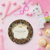 ストーリーブックプリンセスヴィンテージブリアバラパーティー ペーパープレート (パーティー)