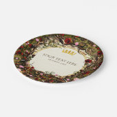 ストーリーブックプリンセスヴィンテージブリアバラパーティー ペーパープレート (アングル)