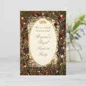 ストーリーブックプリンセスヴィンテージブリアバラパーティー 招待状 (スタンド正面)