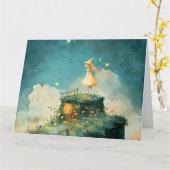 ストーリーブックプリンセス カード (黄色い花)