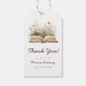 ストーリーブックベイビーシャワーのためのタグをお願いします ギフトタグ (正面)