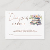 ストーリーブックベビーシャワーおむつラッフル エンクロージャーカード (正面)