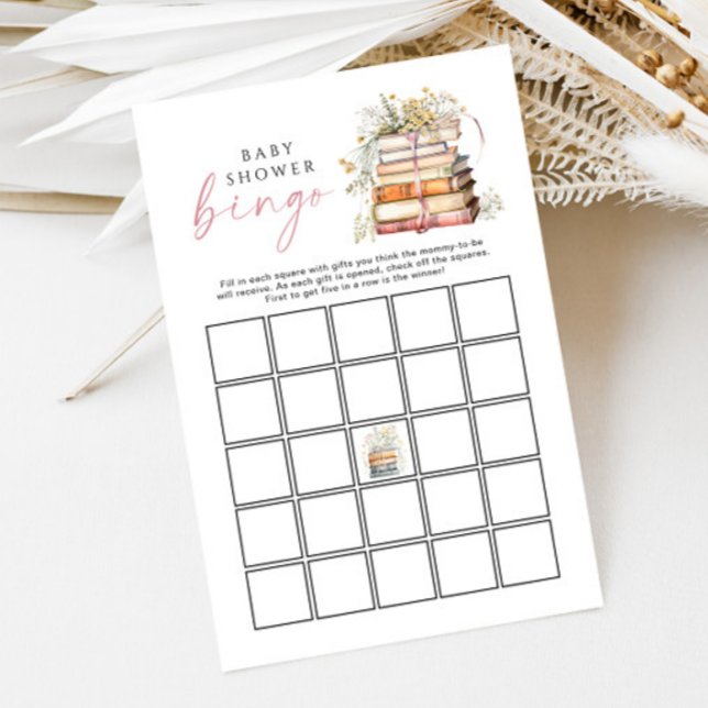 ストーリーブックベビーシャワービンゴ新しいチャプターWildflower (クリエイターアップロード済み)