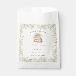 ストーリーブックベビーシャワー好意バッグワイルドフラワーガール フェイバーバッグ