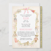 ストーリーブックベビーシャワー招待状 招待状 (裏面)