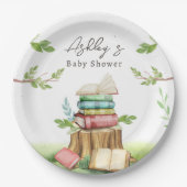 ストーリーブックベビーシャワー本新編 ペーパープレート (正面)