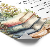 ストーリーブックベビーシャワー深夜おむつ ポスター (角)