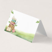 ストーリーブックベビーシャワー章フードラベルデコール 名刺 (正面)