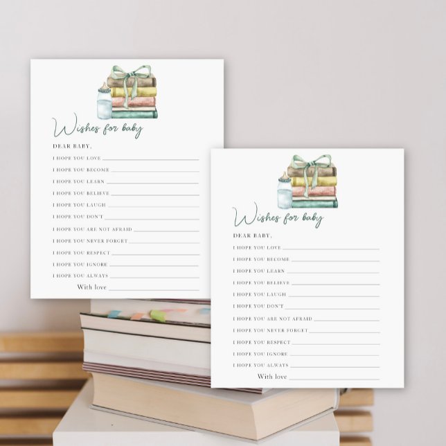 ストーリーブックベビーシャワー – ベビーの願い (クリエイターアップロード済み)