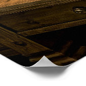 ストーリーブックページからのヴィンテージ車のドライブ ポスター (角)