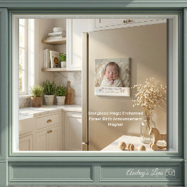 ストーリーブックマジック エンチャンテッドフォレスト 誕生発表 マグネット