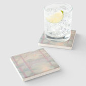 ストーリーブックムーン石灰岩 ストーンコースター (横)