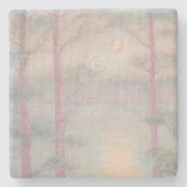 ストーリーブックムーン石灰岩 ストーンコースター