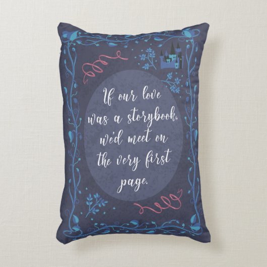 ストーリーブックラブピロー アクセントクッション (正面(垂直))
