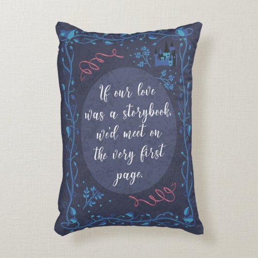 ストーリーブックラブピロー アクセントクッション (正面(垂直))
