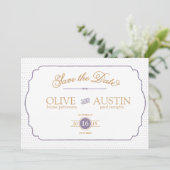 ストーリーブックロマンス日付カードを保存 セーブザデート (スタンド正面)