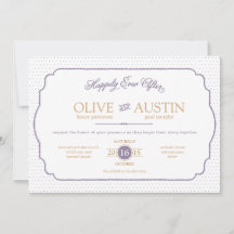 ストーリーブックロマンス結婚式招待状