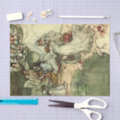 ストーリーブックヴィンテージレディースデコペティッシュペーパー 薄葉紙 (クラフト)