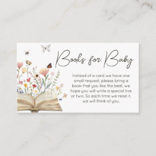 ストーリーブック新しいチャプターがベビー用のブックを開始 エンクロージャーカード