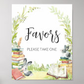 ストーリーブック新しいチャプター赤ちゃんシャワーの好意 ポスター (正面)