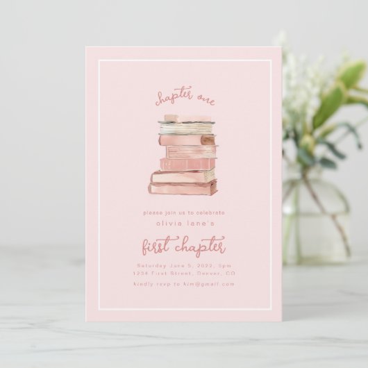 ストーリーブック第1章バースデーパーティー招待状 招待状 (スタンド正面)