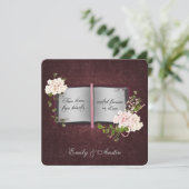 ストーリーブック結婚式招待状 招待状 (スタンド正面)