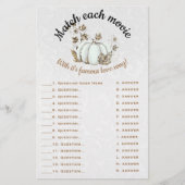 ストーリーブック金ゴールドホワイトカボチャブライダルマッチゲーム (正面)